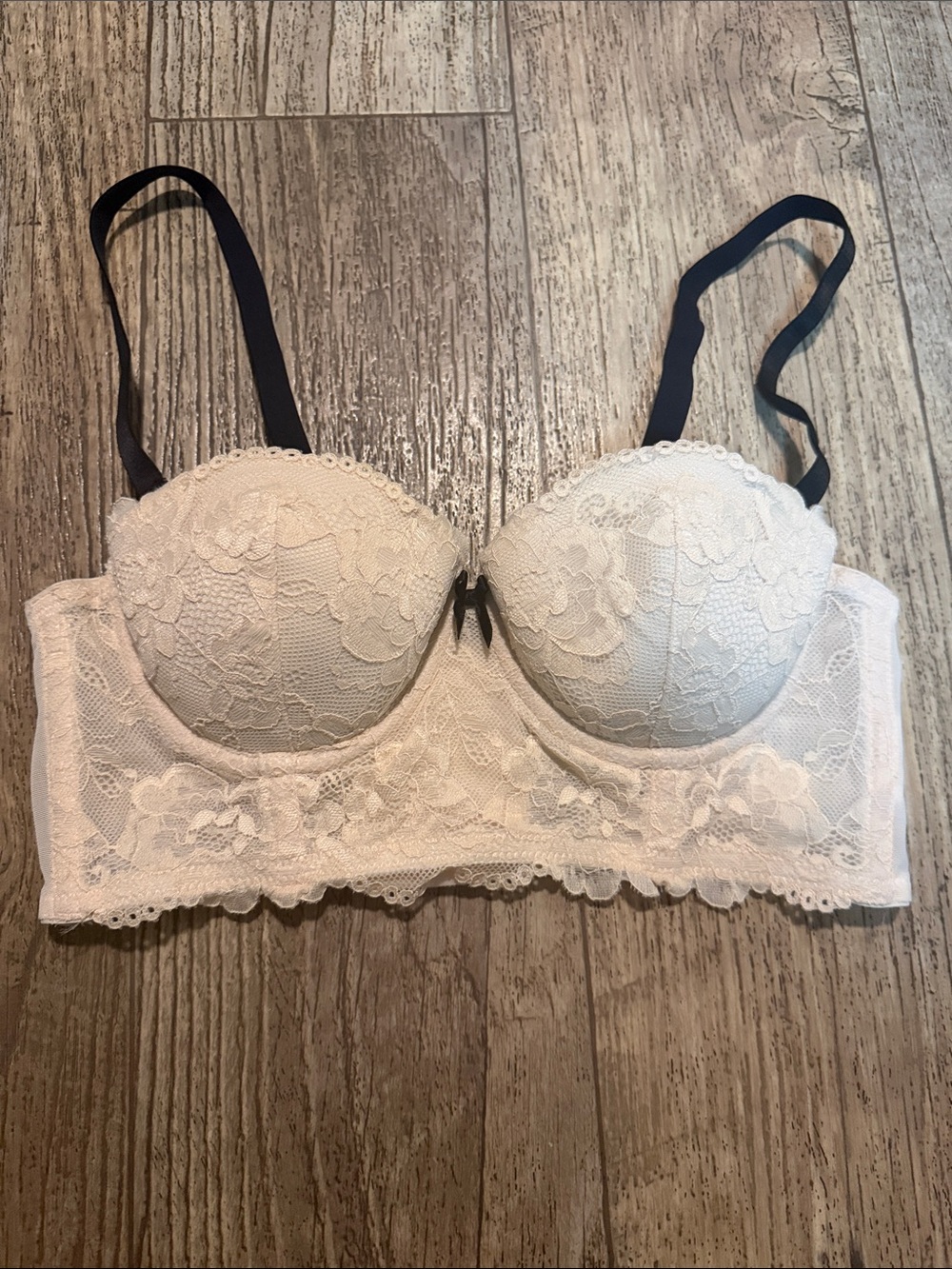 Longline Lace Bustier Bra